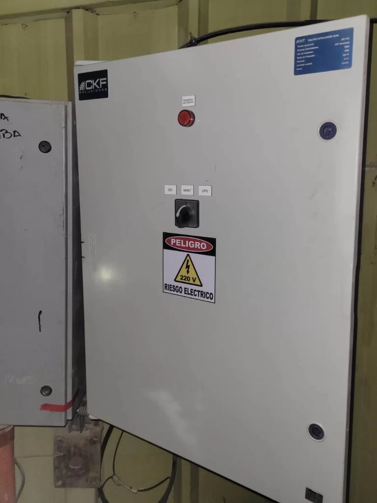 Conexionado de equipos a tablero Datalogger para su modernización.